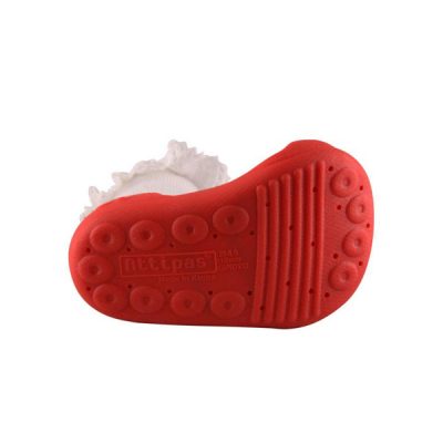 Chaussures Premiers Pas Attipas - Modèle Ballet, Semelle Silicone Antidérapante, Taille 21.5 (pour Pied 116-125mm)