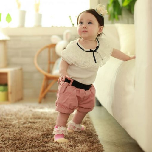 Giầy tập đi Attipas Lady Pink AW02 - giầy bé gái 1 tuổi - giầy xinh cho bé gái