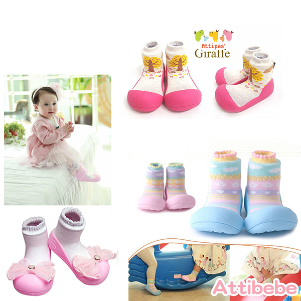 18 mẫu giày xinh cho bé gái tập đi - giày chức năng tập đi Attipas