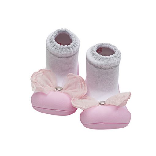 Giầy tập đi Attipas Crystal Pink AQ01 - giày xinh cho bé gái - giày trẻ em tập đi