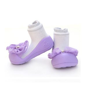Giầy tập đi Attipas Crystal Violet AQ02 - giầy trẻ em tập đi - giày xinh cho bé gái 1 tuổi