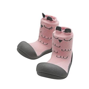 Giầy tập đi Attipas Cutie Pink A17C- giầy xinh cho bé gái - giầy cho bé tập di