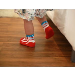 Giầy tập đi Attipas Little Star Red ALS01 - giầy xinh cho bé gái - giày cho bé gái 2 tuổi