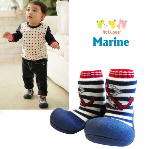 Giầy tập đi Attipas Marine Red AM01 - giày dép tập đi cho bé - Giầy chức năng tập đi cho bé - giầy xinh cho bé trai 6 tháng