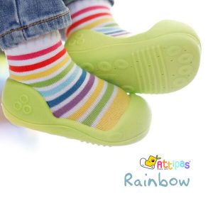 Giầy tập đi Attipas Rainbow - giày cho bé trai 1 tuổi tphcm - Giầy bé trai tập đi, giầy xinh bé trai