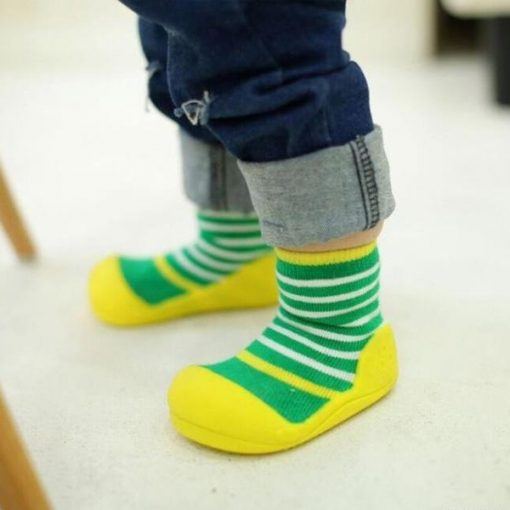 Giầy chức năng tập đi Attipas Ringle Yellow PR02 - giày xinh cho bé trai - giày bé trai 1 tuổi