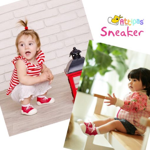 Giầy tập đi Attipas Sneakers - giày cho bé trai 2 tuổi - giày thể thao bé trai