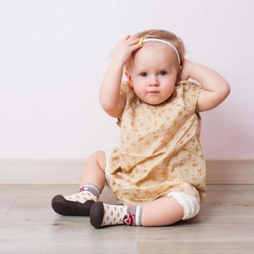 Giầy tập đi Attipas ZOO Brown ZO01 - giầy xinh cho bé gái - giầy cho bé 6 tháng tuổi