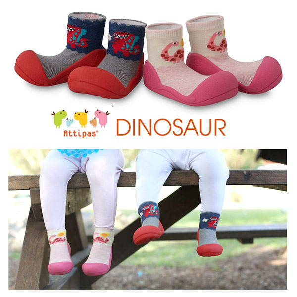 Giầy tập đi cho bé Attipas Dinosaur - giầy xinh cho bé gái 1 tuổi - giầy xinh cho bé gái 2 tuổi