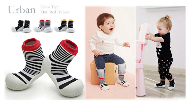 Giầy tập đi Attipas Urban - giày xinh cho bé gái - giày bé gái - giầy bé trai 1 tuổi 